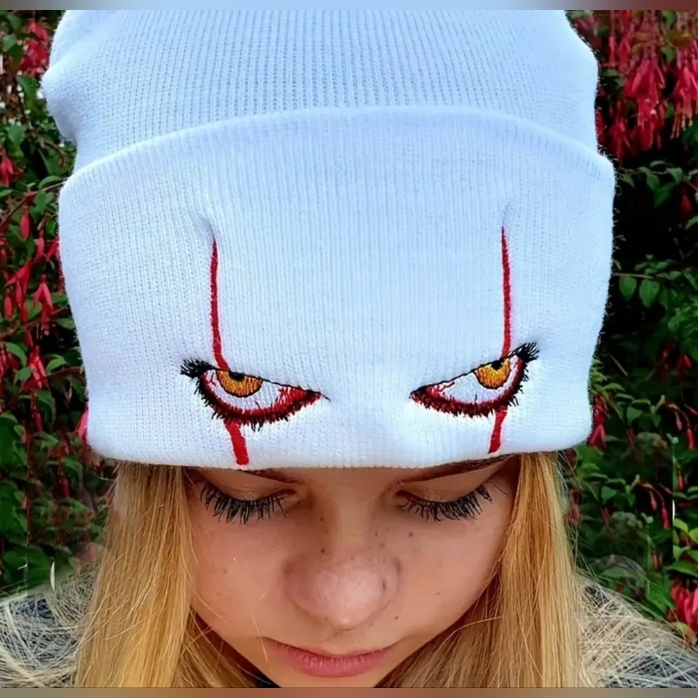 PENNYWISE BEANIE Hat "It clown"